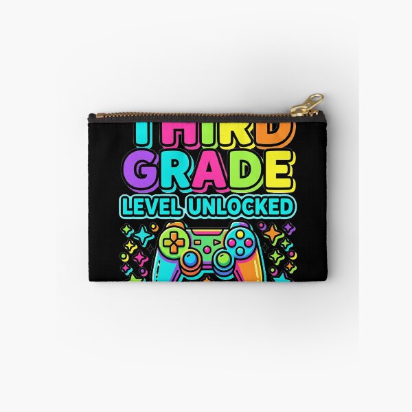 Item preview, Third Grade Level Unlocked — Gamer Back To School Kids Shirt designed and sold by Uglyandcute.