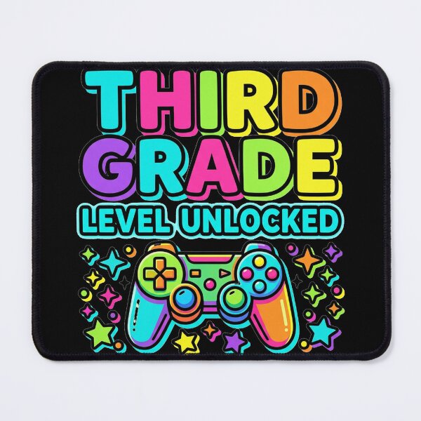 Item preview, Third Grade Level Unlocked — Gamer Back To School Kids Shirt designed and sold by Uglyandcute.