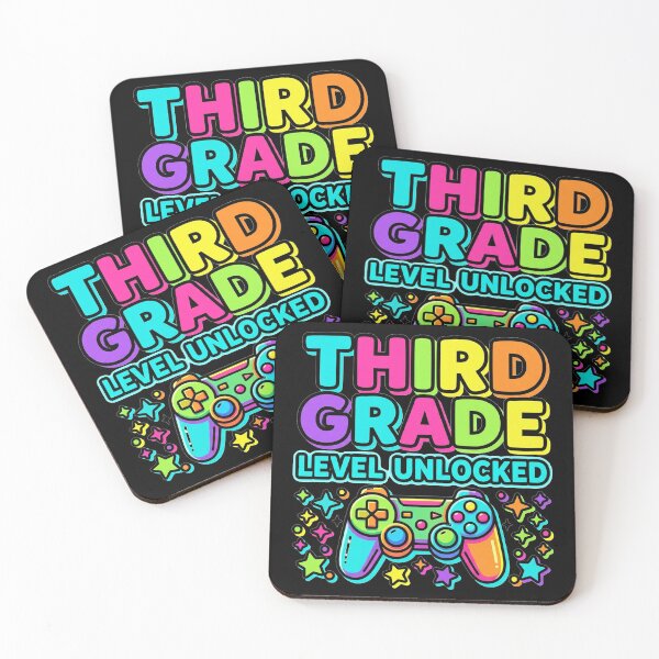 Item preview, Third Grade Level Unlocked — Gamer Back To School Kids Shirt designed and sold by Uglyandcute.