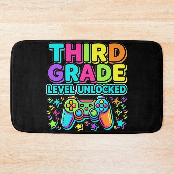 Item preview, Third Grade Level Unlocked — Gamer Back To School Kids Shirt designed and sold by Uglyandcute.
