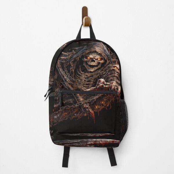 Item preview, Terrifying Skeleton – Dark Grim Reaper Horror Warrior designed and sold by DoodleWorld Studio .