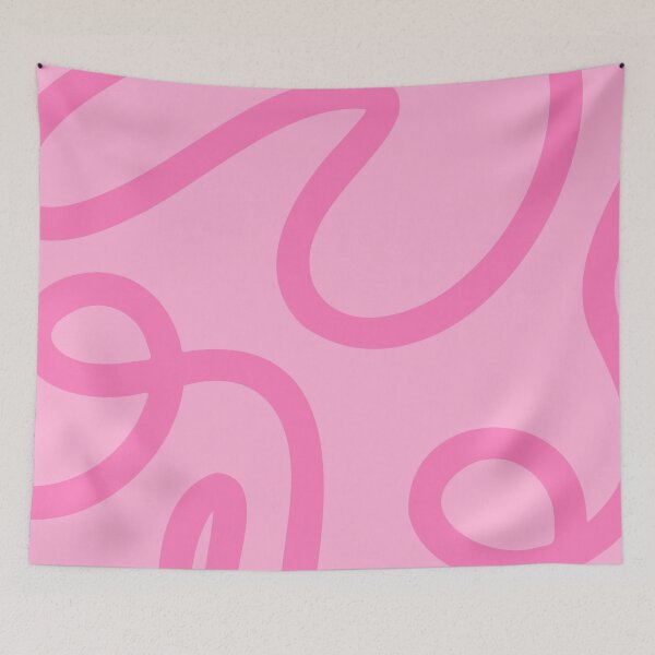 Item preview, Pink Abstract Line Maze Pattern designed and sold by jianina-alondra.