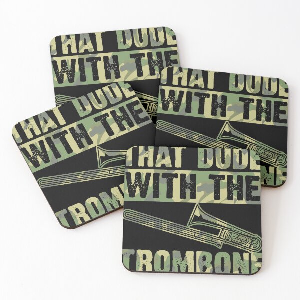 Item preview, That Dude With The Trombone designed and sold by Rock Paper T-Shirts.