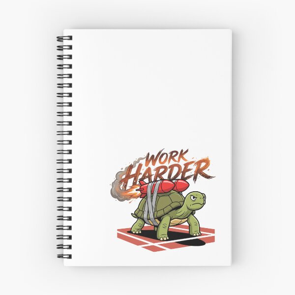 Item preview, Fast Angry Tortoise Funny Work Harder Meme designed and sold by Rare By Hero.