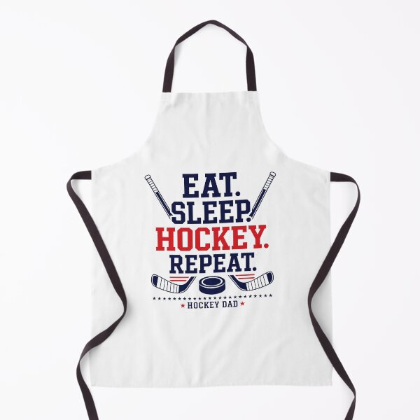 Item preview, Eat Sleep Hockey Repeat Hockey Dad designed and sold by yuckticke.