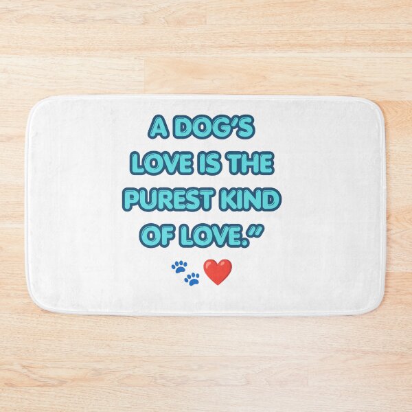 Item preview, A Dog's Love Is the Purest Kind of Love designed and sold by ExploreAura Studio.