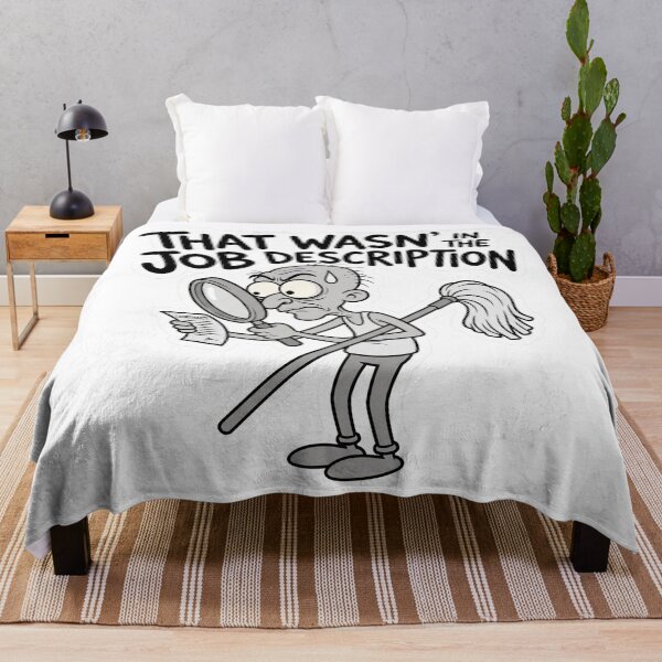 Item preview, That Wasn't in the Job Description Humor designed and sold by CreativeArtisanPrints Shop.