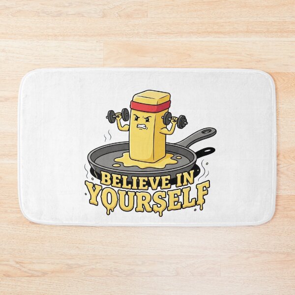 Item preview, Buff Butter Lifting Weights Believe In Yourself designed and sold by Rare By Hero.