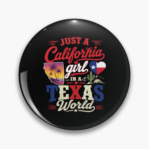 Item preview, Just A California Girl In A Texas World designed and sold by yuckticke.