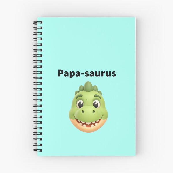 Item preview, Papasaurus Cute 3D Green Dinosaur Dad Gift Shirt designed and sold by MariaPCMaria.