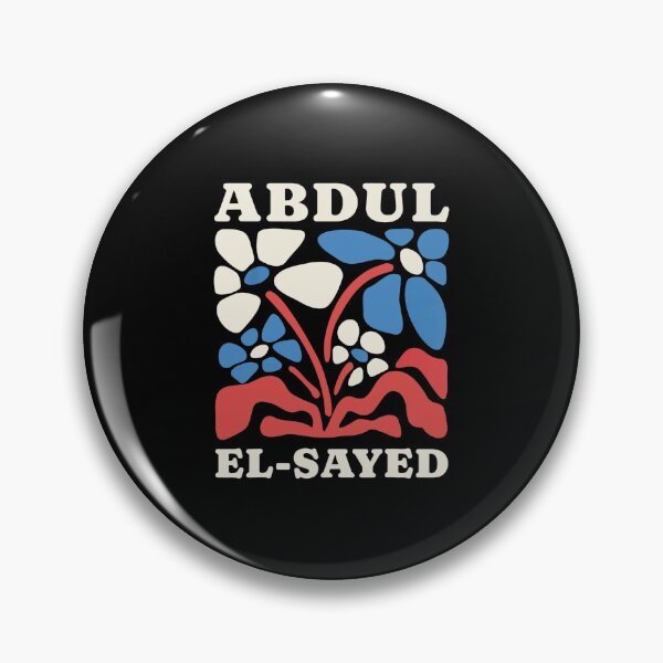 Item preview, Abdul El-Sayed Michigan Senate Campaign Floral Political Graphic designed and sold by Glow-Paw-Studio.