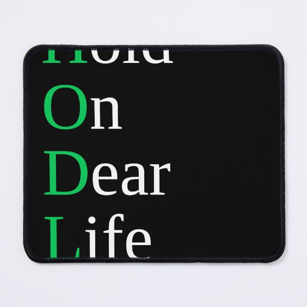 Item preview, HODL — Hold On Dear Life Crypto Typography designed and sold by VzerosDigital.
