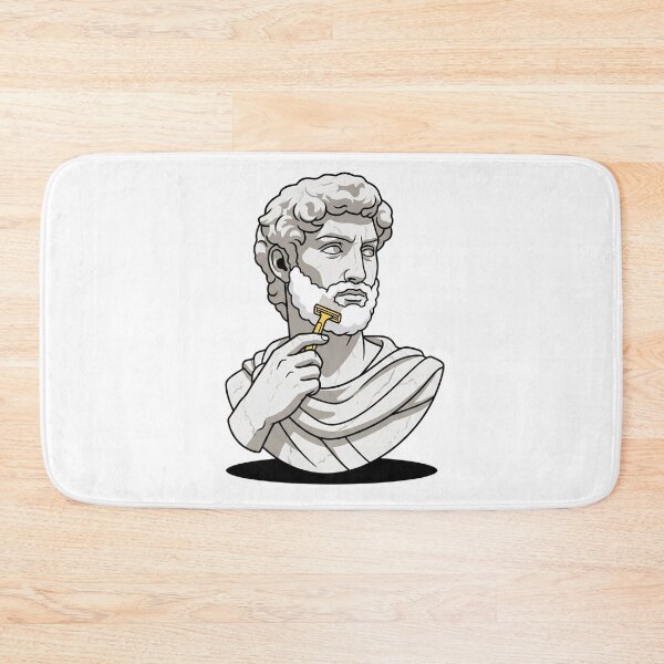 Item preview, Ancient Marble Statue Shaving With Disposable Razor designed and sold by Rare By Hero.
