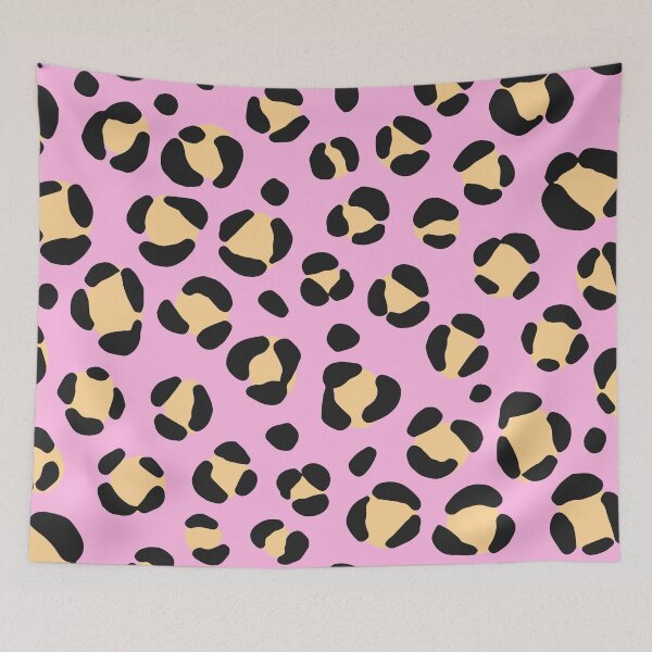 Item preview, Pink Leopard Print Animal Pattern designed and sold by jianina-alondra.