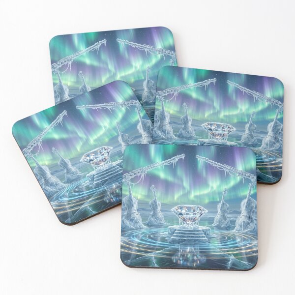 Item preview, Frozen Symphony — Diamond Beneath the Aurora designed and sold by RoyArt0.