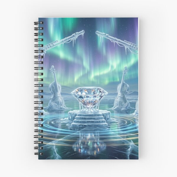 Item preview, Frozen Symphony — Diamond Beneath the Aurora designed and sold by RoyArt0.