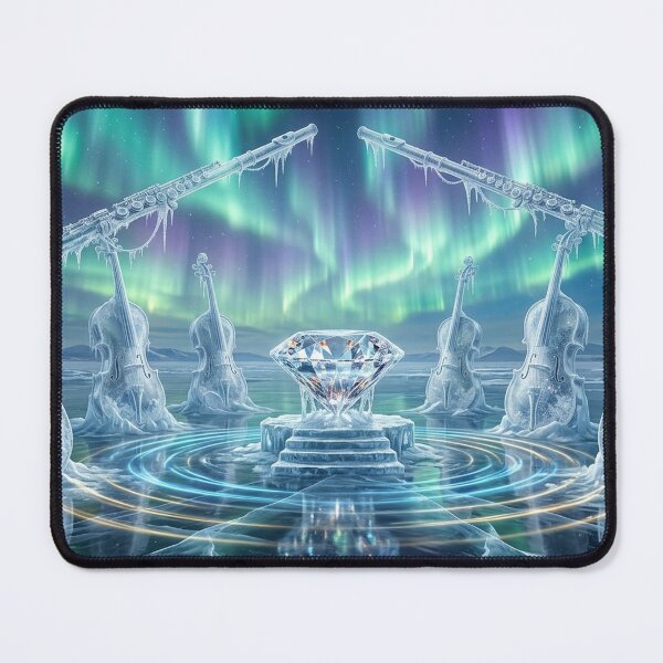 Item preview, Frozen Symphony — Diamond Beneath the Aurora designed and sold by RoyArt0.
