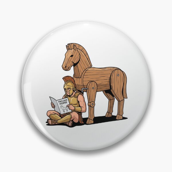 Item preview, Greek Soldier Assembling Flat Pack Trojan Horse designed and sold by Rare By Hero.