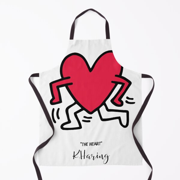 Item preview, Keith Haring The Heart Poster designed and sold by VenusArt7.