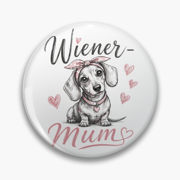 Item preview, Wiener Mum Cute Dachshund Mom Gift Dog Lover  designed and sold by ZIGLWORKS.