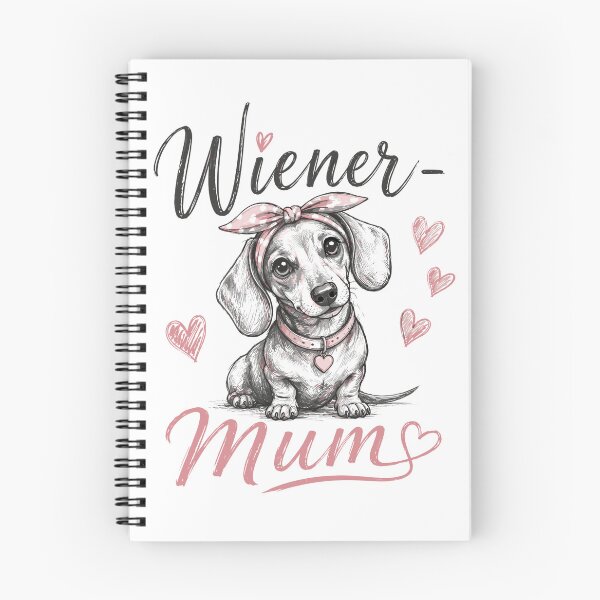 Item preview, Wiener Mum Cute Dachshund Mom Gift Dog Lover  designed and sold by ZIGLWORKS.