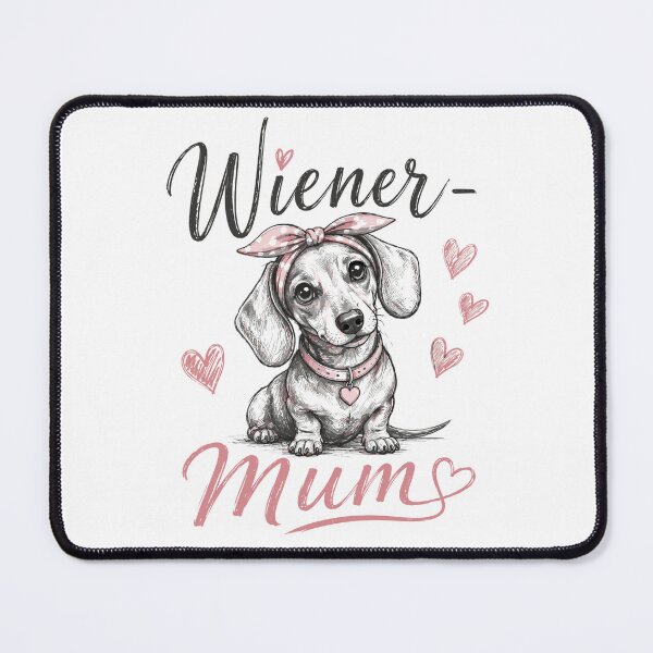 Item preview, Wiener Mum Cute Dachshund Mom Gift Dog Lover designed and sold by ZIGLWORKS.