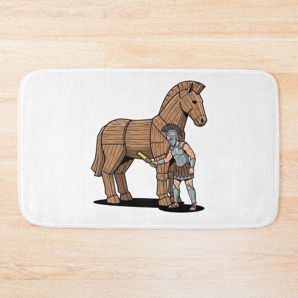 Item preview, Trojan Horse Security Check Funny History Meme designed and sold by Rare By Hero.