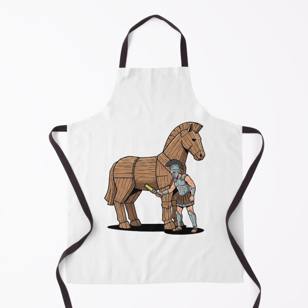Item preview, Trojan Horse Security Check Funny History Meme designed and sold by Rare By Hero.