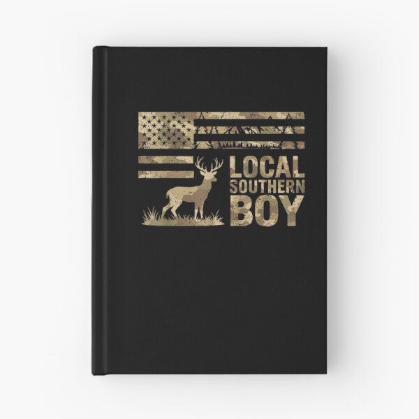 Item preview, Local Southern Boy Deer Hunting Vintage American Flag designed and sold by Glow-Paw-Studio.