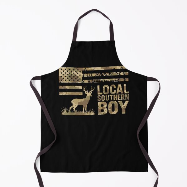 Item preview, Local Southern Boy Deer Hunting Vintage American Flag designed and sold by Glow-Paw-Studio.