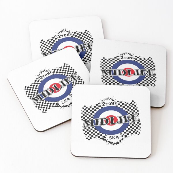 Item preview, Midlife Ska 2tone Logo designed and sold by yuckticke.