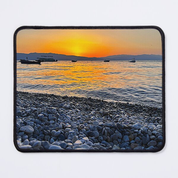 Item preview, Pebble Lake Beach Sunset designed and sold by cuvcuv.