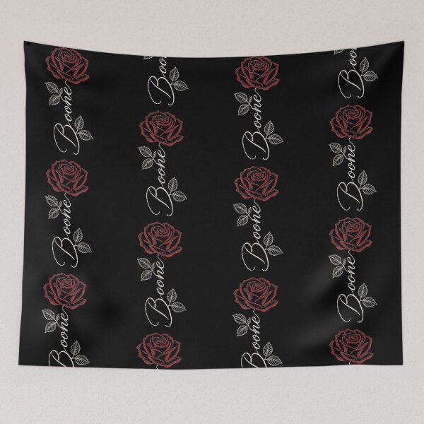 Item preview, Boone Rose Floral Elegant Fan Design designed and sold by Glow-Paw-Studio.
