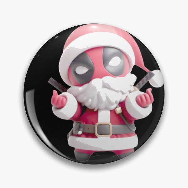 Item preview, Deadpool In A Christmas Hat designed and sold by OrmondeDrinn.