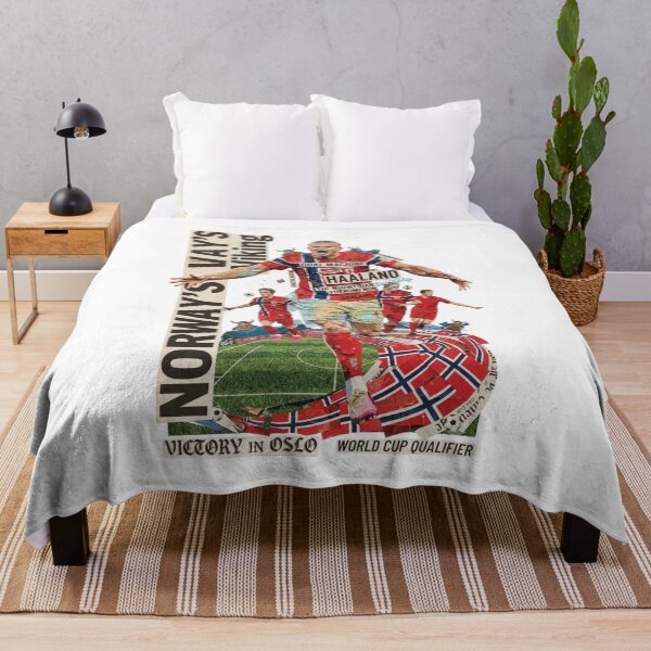 Item preview, Erling Haaland Norway Viking Paper Collage Football Art designed and sold by annaarthk.