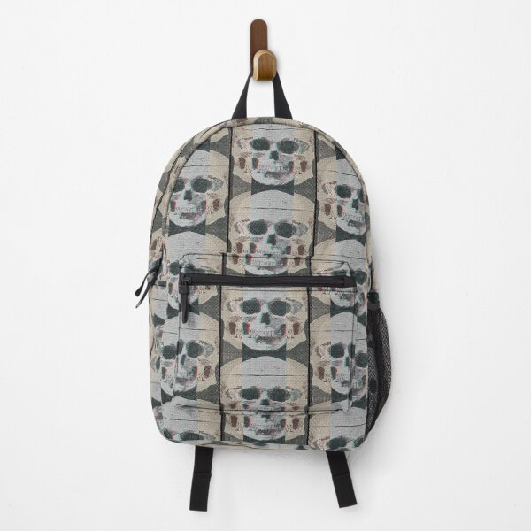 Item preview, Halftone Skull In Chromatic Distortion designed and sold by weirdove.