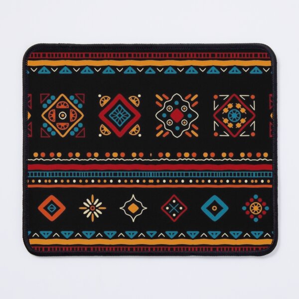 Item preview, Colorful Geometric Folk Pattern | Textile Inspired Design designed and sold by LUMACRAFT1.