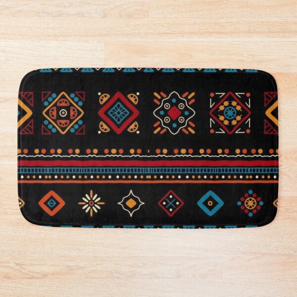 Item preview, Colorful Geometric Folk Pattern |  Textile Inspired Design designed and sold by LUMACRAFT1.
