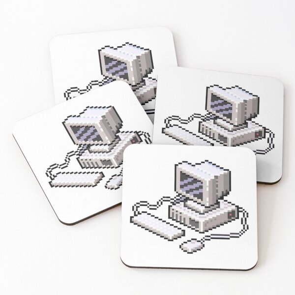 Item preview, Retro Computer Pixel Art Vintage Design designed and sold by The-SilentPlace.