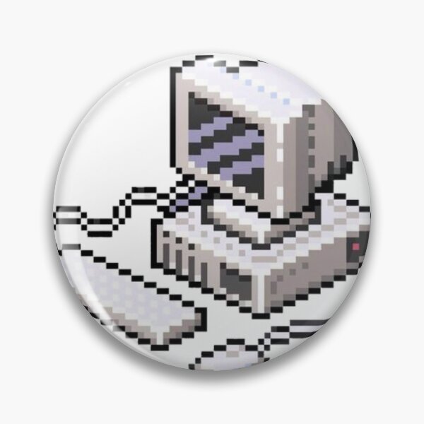 Item preview, Retro Computer Pixel Art Vintage Design designed and sold by The-SilentPlace.