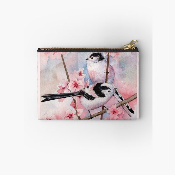 Item preview, Long Tailed Tits with blossom designed and sold by Kathryn Green.