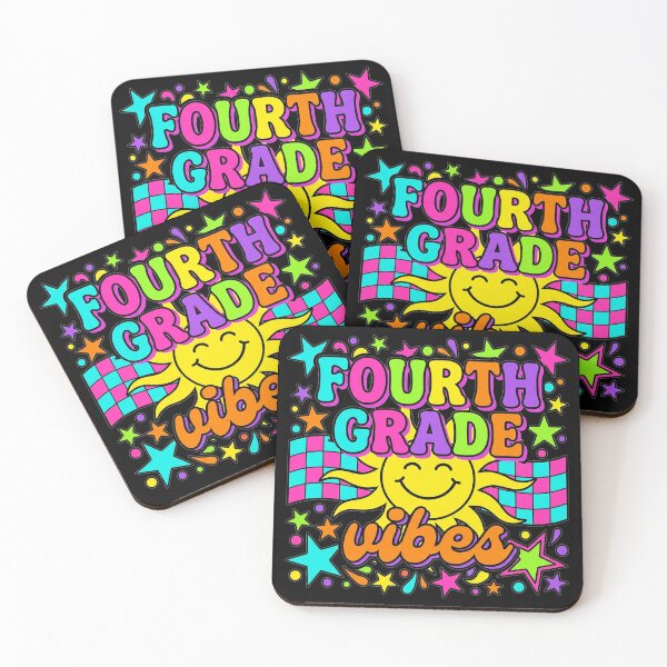 Item preview,  Fourth Grade Vibes — Retro Groovy Back To School Shirt designed and sold by Uglyandcute.