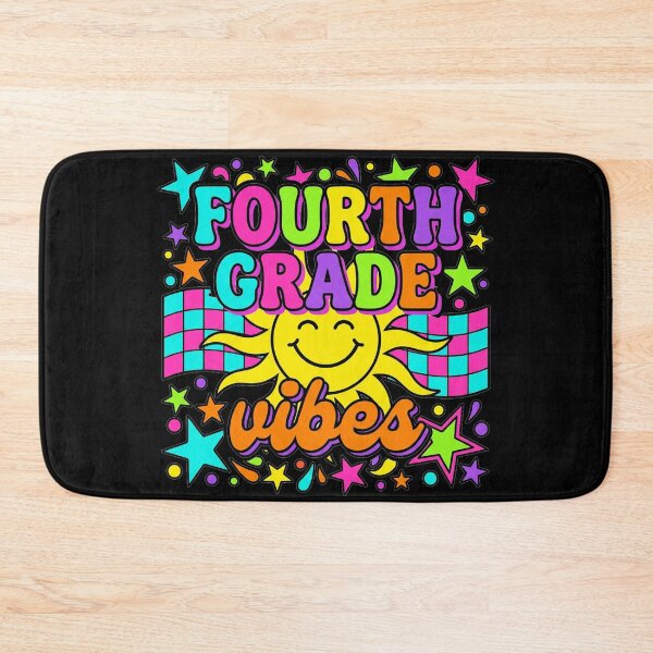 Item preview,  Fourth Grade Vibes — Retro Groovy Back To School Shirt designed and sold by Uglyandcute.