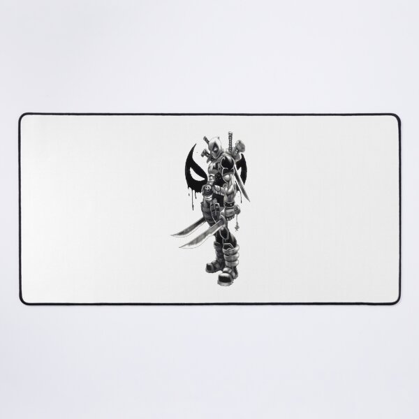 Item preview, Deadpool In Black And White designed and sold by OrmondeDrinn.