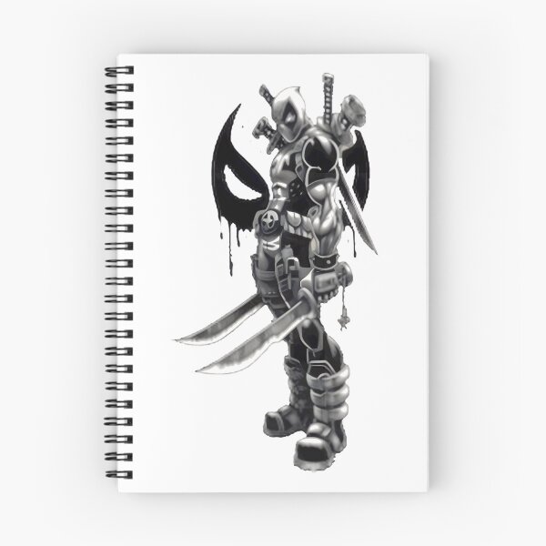 Item preview, Deadpool In Black And White designed and sold by OrmondeDrinn.
