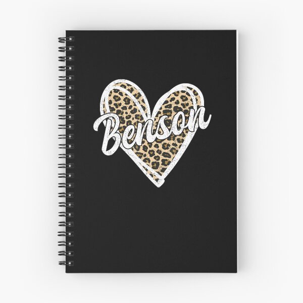 Item preview, Benson Personalized Name Leopard Heart Cute Fan Design designed and sold by Glow-Paw-Studio.
