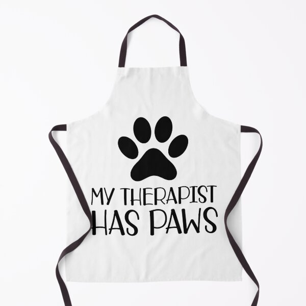 Item preview, My Therapist Has Paws Paw Print Pet Lover Funny Quote designed and sold by Dmo3HarkoArt.