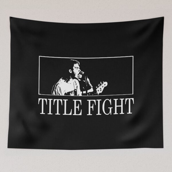 Item preview, Title Fight Singer designed and sold by EthannThompson.