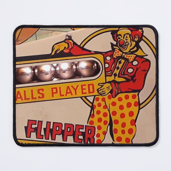 Item preview, Gottlieb Pinball Apron – Clown & Silver Balls designed and sold by MattyMosArcade.