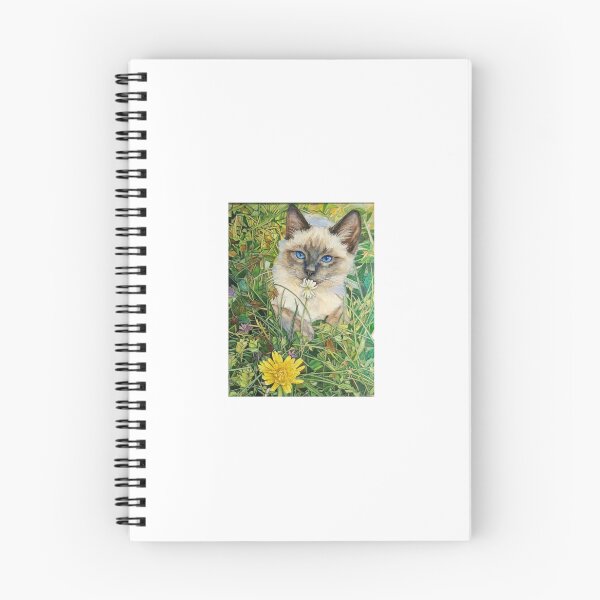 Item preview, Flower cat in nature designed and sold by SofiaByCruti.